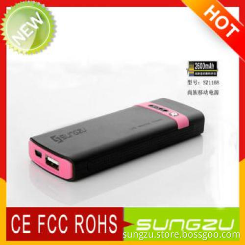 Portable Power Bank With 4 Power Indicators 2600MAH